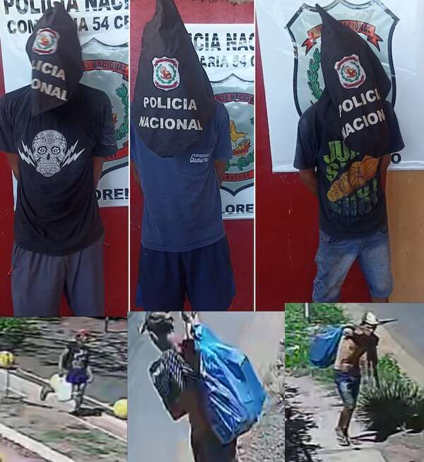 Robo domiciliario en San Lorenzo: detienen a tres delincuentes con antecedentes - Policiales - ABC Color