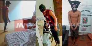 LADRÓN QUE INGRESÓ A UNA VIVIENDA HABRÍA SIDO DETENIDO HACE POCOS DÍAS 