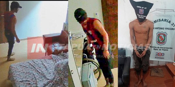 LADRÓN QUE INGRESÓ A UNA VIVIENDA HABRÍA SIDO DETENIDO HACE POCOS DÍAS