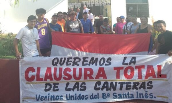 Vecinos de Santa Inés piden cierre de canteras en Presidente Franco, y dueños quieren dialogo – Diario TNPRESS