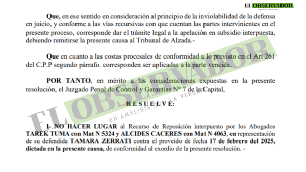 Rechazo a reposición allana el camino para audiencia preliminar por millonaria estafa
