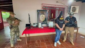 Detienen a peligroso "mata policía" del PCC en Saltos del Guairá - 1000 Noticias