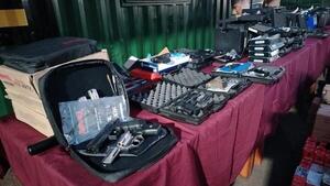 Dimabel decomisa 186 armas y 127.000 municiones tras controles en Caazapá y CDE