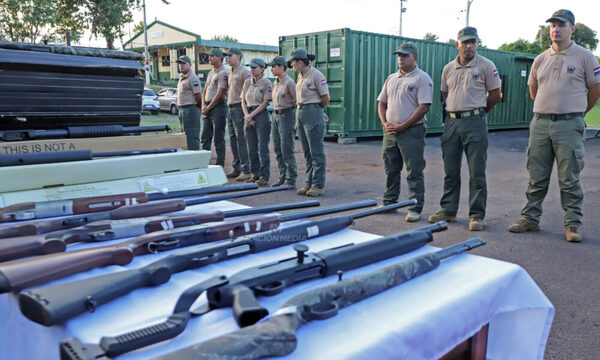 Incautan un arsenal en controles a casas comerciales de CDE y Caazapá