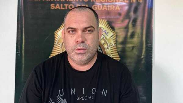 Senad atrapa a supuesto "matapolicía" y jefe del PCC en Saltos del Guairá