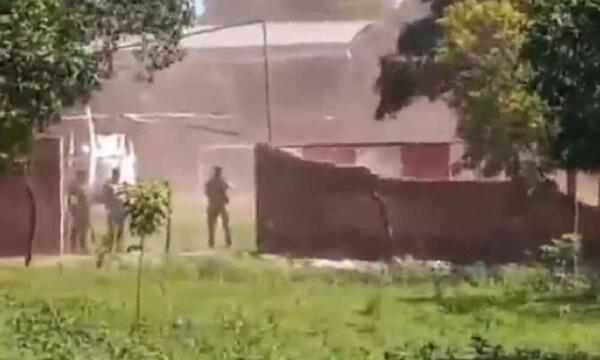 Helicóptero presidencial provoca caída de una muralla en Yaguarón – Prensa 5