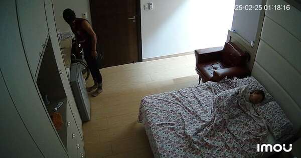 La Nación / Ladrón ingresó a un dormitorio, pero fue asustado con un disparo