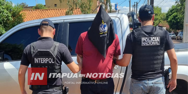 DETIENEN EN MA. AUXILIADORA A SUJETO CON ORDEN INTERNACIONAL DE CAPTURA