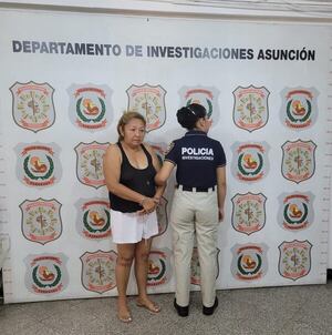 Atrapan a una supuesta “profesional” del hurto en Barcequillo - Policiales - ABC Color