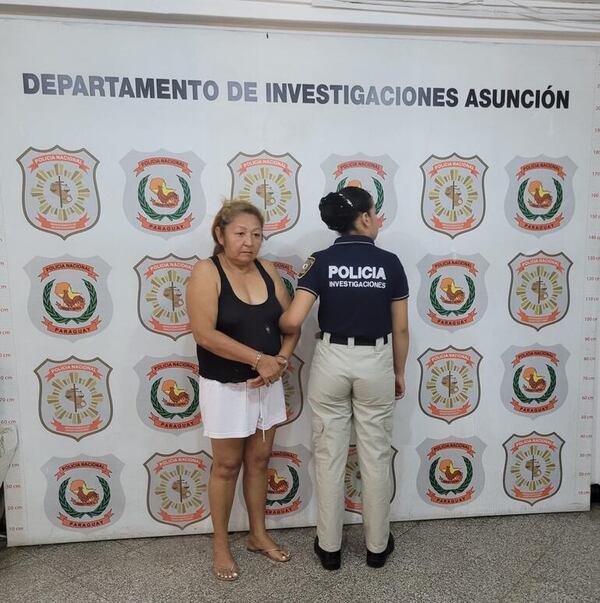 Atrapan a una supuesta “profesional” del hurto en Barcequillo - Policiales - ABC Color
