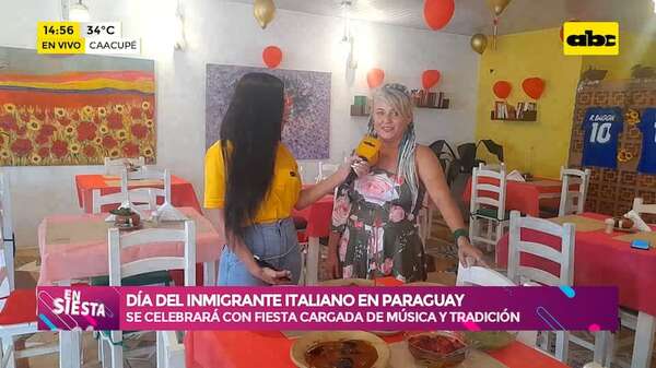 Caacupé se prepara para celebrar el Día del Inmigrante Italiano en Paraguay con música y tradición - Ensiestados - ABC Color