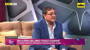 Claudio Bustos presentará “Equipaje del Alma”: musicalización de poemas en la Feria del Libro Chacú-Guaraní - Ensiestados - ABC Color
