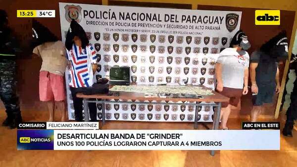 Desmantelan banda delictiva que operaba a través de Grindr en Ciudad del Este - ABC TV - ABC Color