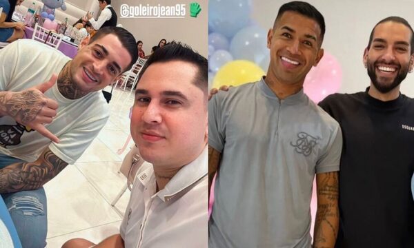 Jean Fernandes asistió al cumple de la hija de Derlis González