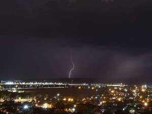 Alerta meteorológica se renovó y las tormentas afectarán a casi todo el país - Clima - ABC Color