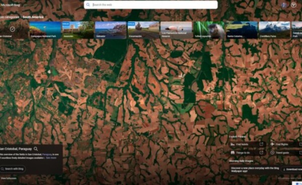 San Cristóbal, Alto Paraná, entre las imágenes destacadas en Windows