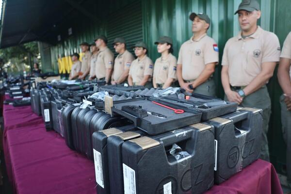 Dimabel incautó armas y municiones en operativos en Caazapá y Ciudad del Este