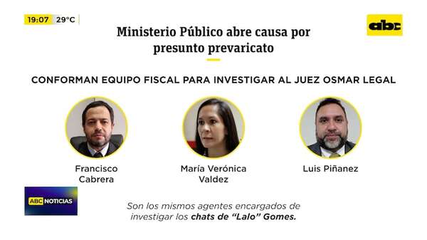 Causa contra Osmar Legal: mismos agentes investigan chats de “Lalo” Gomes - ABC Noticias - ABC Color