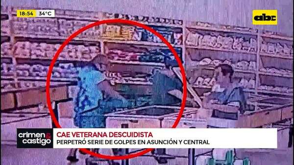 Capturan a “veterana” descuidista en San Lorenzo: realizaba sus golpes en centros comerciales - Crimen y castigo - ABC Color