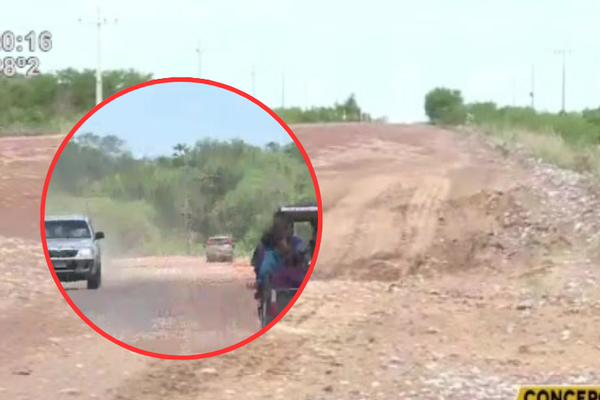 Ruta Concepción - Pozo Colorado, en desidia total - SNT