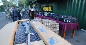 La Nación / Incautan 186 armas y 127.000 municiones