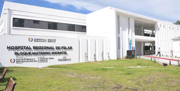 Invierten G. 14.000 millones en nuevo bloque materno infantil del Hospital Regional de Pilar
