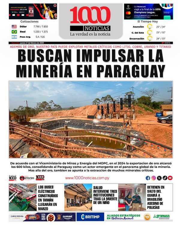 27 Febrero 2025 - 1000 Noticias