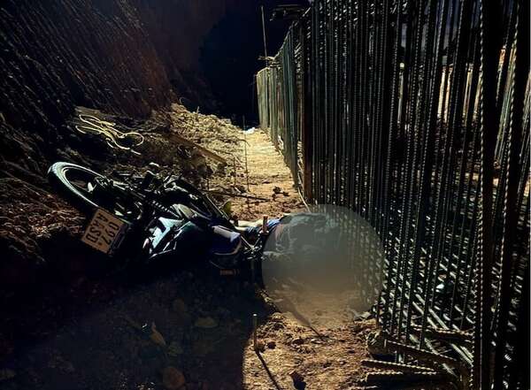Motociclista muere tras caer a un barranco en zona de obras - ABC en el Este - ABC Color