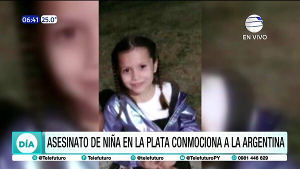 Asesinato de niña en La Plata conmociona a la Argentina