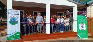 Capitán Miranda: Inauguran moderno sanitario sexado en el Colegio Nacional Moisés Santiago Bertoni