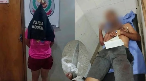 Mujer apuñala a su pareja tras alegar defensa propia por violencia familiar