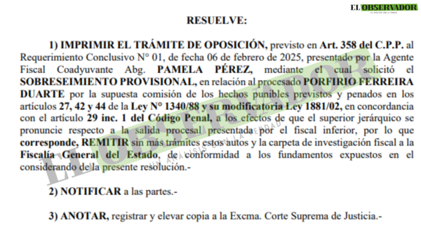 Fiscalía afirma que se encuentran en “una especie de limbo” y jueza rechaza sobreseimiento provisional a presunto narco