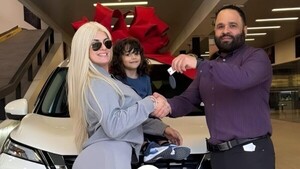 ¡La “nave” que recibió el hijo de Lilian Ruiz para ir al cole!