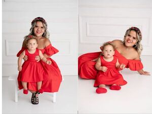 ¡El primer añito! Yasuri derrochó ternura con su nena