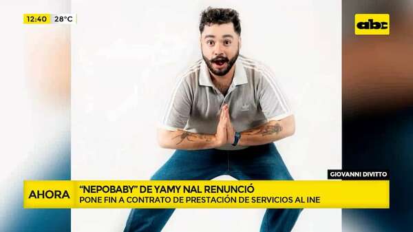 Video: “Nepobaby” de Yamy Nal presentó renuncia al INE - ABC Noticias - ABC Color