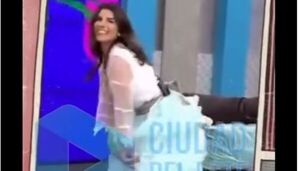 (VIDEO) Amparo hizo baile hot con traje de danza paraguaya y le llovieron cañeadas