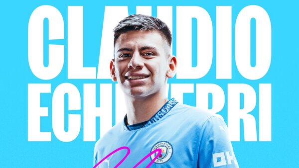 Echeverri reconoce que Agüero influyó en su decisión de fichar por el City