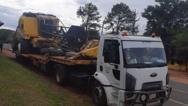 Operador de maquinaria fallece en Misiones en pleno trayecto