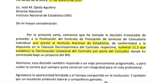 Hijo de Yamy Nal renuncia a su cargo en el INE - ADN Digital