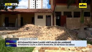 Clases virtuales en varias escuelas de Lambaré por retraso en obras - ABC Noticias - ABC Color