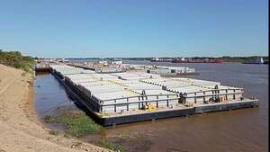Gracias al dragado nocturno, no se cerró el paso conflictivo del río Paraguay, según Cafym - Economía - ABC Color