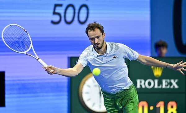 Tenis: Medvedev, eliminado en Dubái - Polideportivo - ABC Color