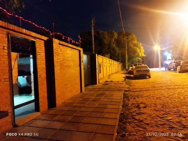 Realizan allanamiento en Mariano Roque Alonso por caso de homicidio doloso y detienen a mujer - 1000 Noticias