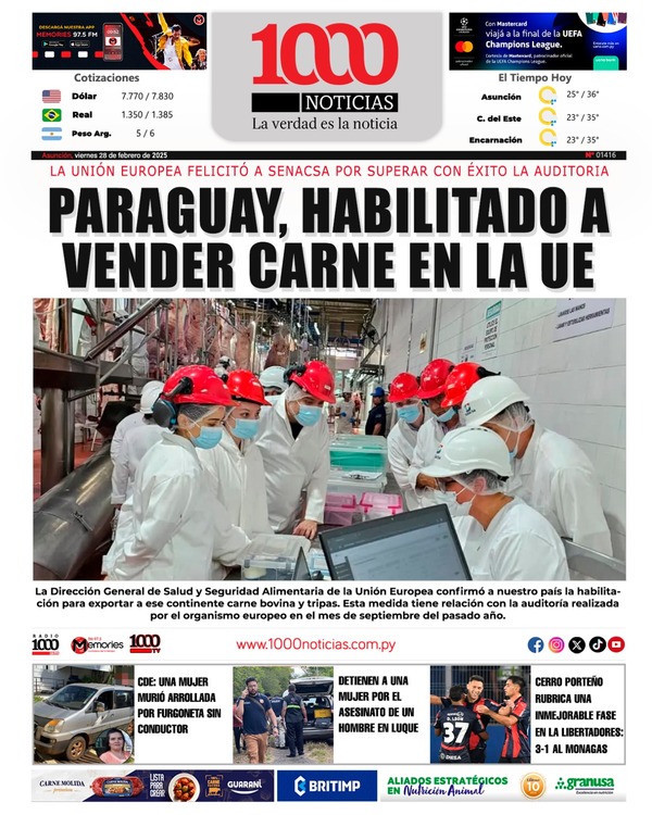 28 Febrero 2025 - 1000 Noticias
