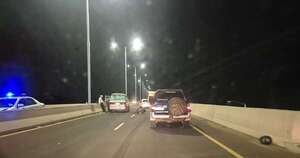 Accidente fatal en el viaducto del corredor vial Botánico - Policiales - ABC Color