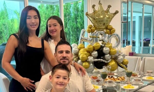 (GALERÍA) ¡Mirá cómo fue el festejo del exarquero albirrojo Antony Silva!