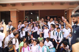 Gobernador inaugura aulas en varias escuelas del departamento de Caaguazú - Noticiero Paraguay