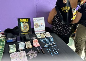 Senad desmantela puntos de venta de drogas en Asunción y Limpio - ADN Digital