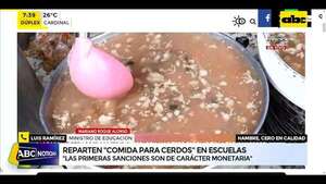Ministro minimiza indignante almuerzo escolar en MRA: “empresas hacen un esfuerzo extraordinario” - ABC Noticias - ABC Color
