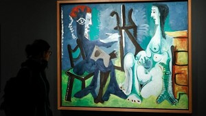 Sale a subasta en Londres un inédito Picasso a su última musa Jacqueline